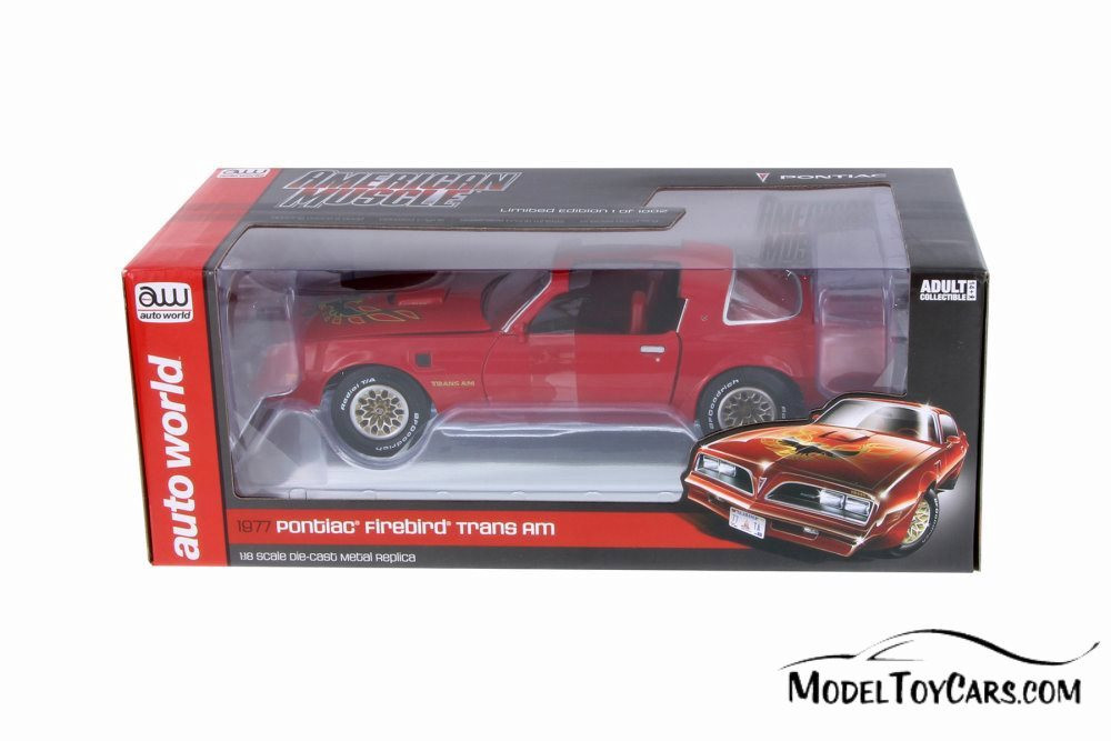 1977 Pontiac Firebird Trans Am Hard Top, Buccaneer Red - Auto