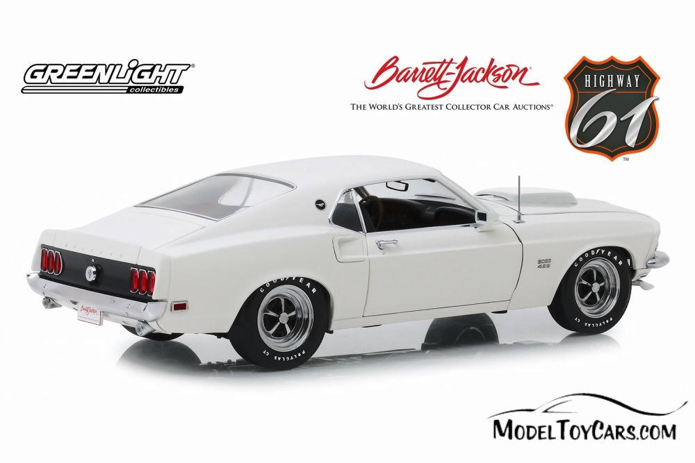 Ford Mustang BOSS 429 限定版 1/18スケール John Wick 1969 Ford Mustang BOSS 429 1:18 Scale Diecast
