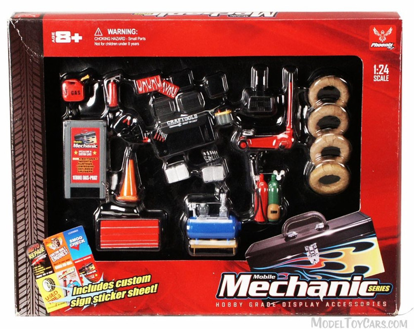 Mobile Mechanic Series - Phoenix Garage Diorama Accessory Set