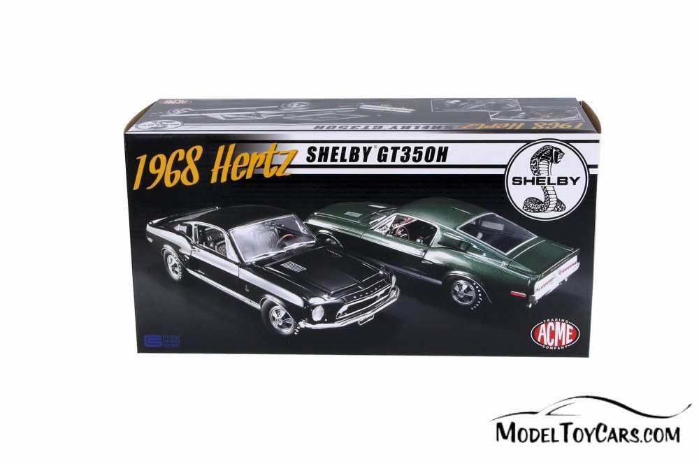 1968 Ford Mustang Shelby, Dark Green - Acme 1801825 - 1/18 scale