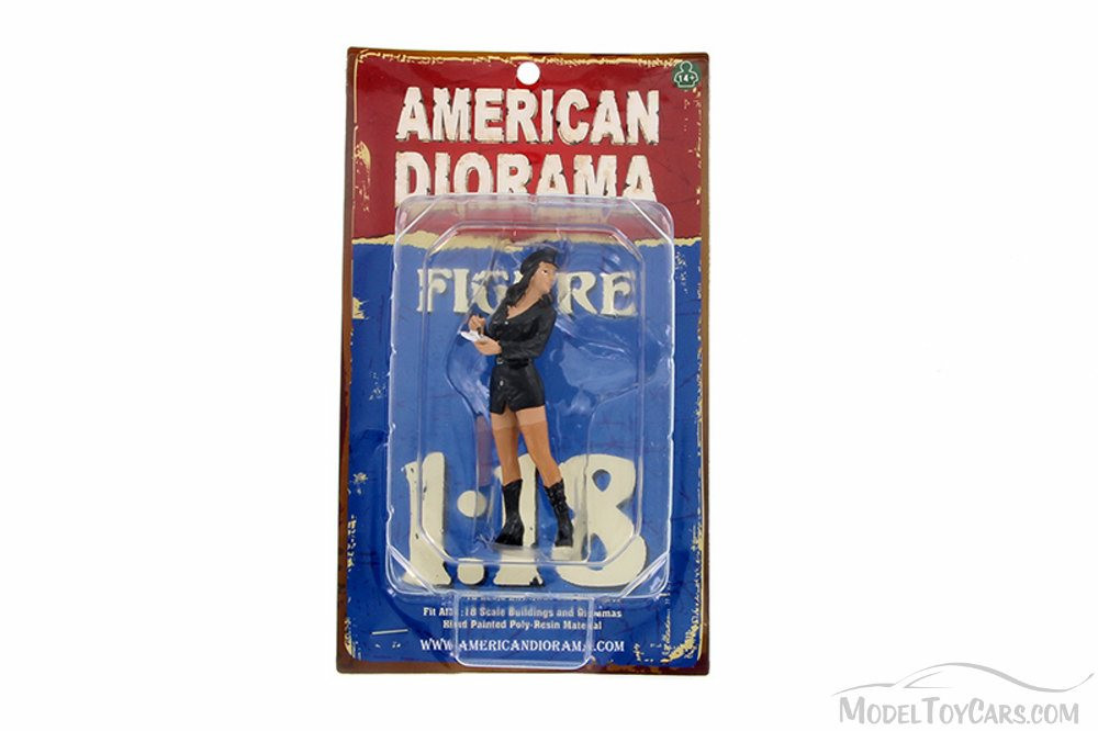 Costume Babe Brooke, Black - American Diorama 23870 - 1:18 Scale Hand Painted Diorama Accessory