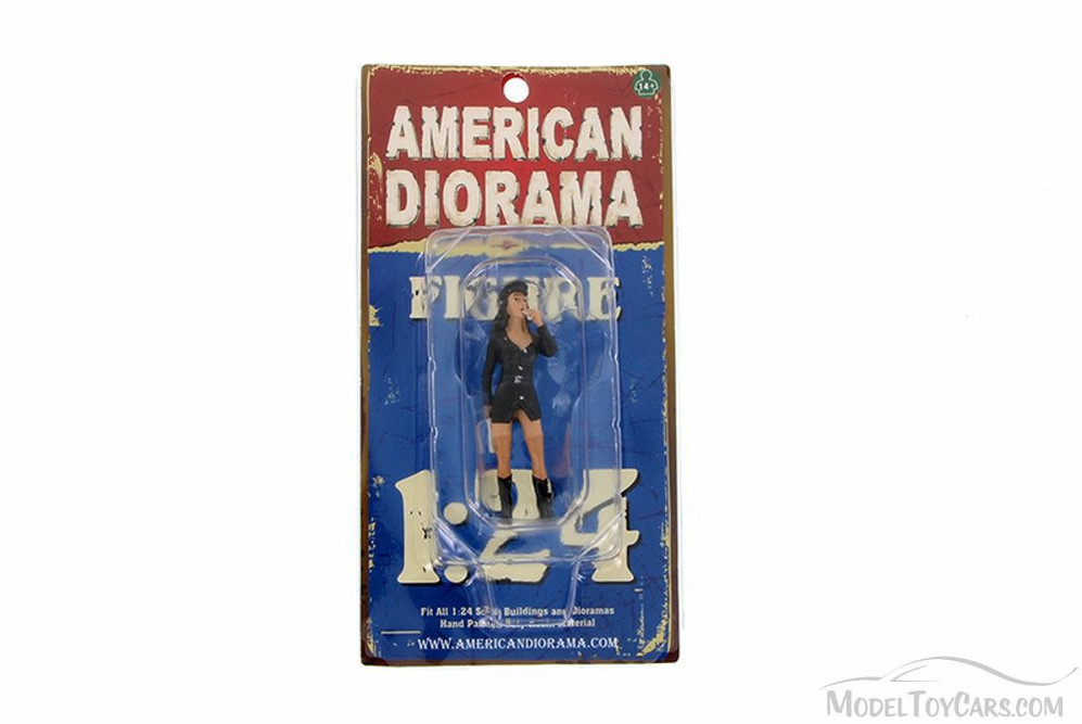 Costume Babe Alexa, Black - American Diorama 23917 - 1:24 Scale Hand Painted Diorama Accessory