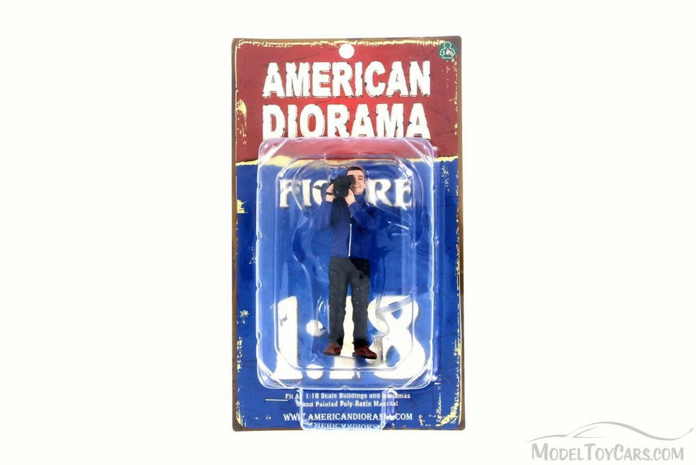 Camera Crew I 'Camera Man' - American Diorama 77427 - 1/18 Scale Diecast Model Toy Car