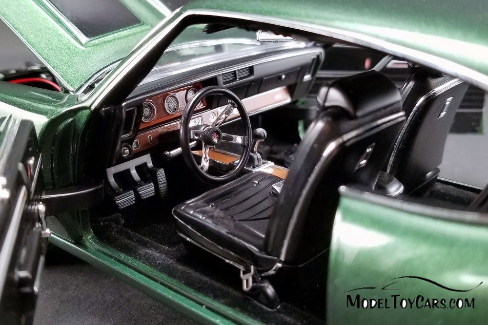 1970 Oldsmobile 442 W-30 Hardtop, Sherwood Green - Acme 1805612 - 1/18 Scale Diecast Model Toy Car