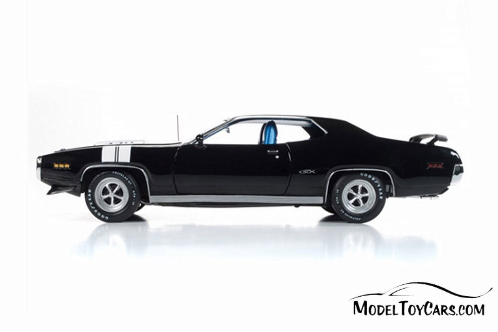1971 Plymouth GTX Hard Top, Black Velvet - Auto World
