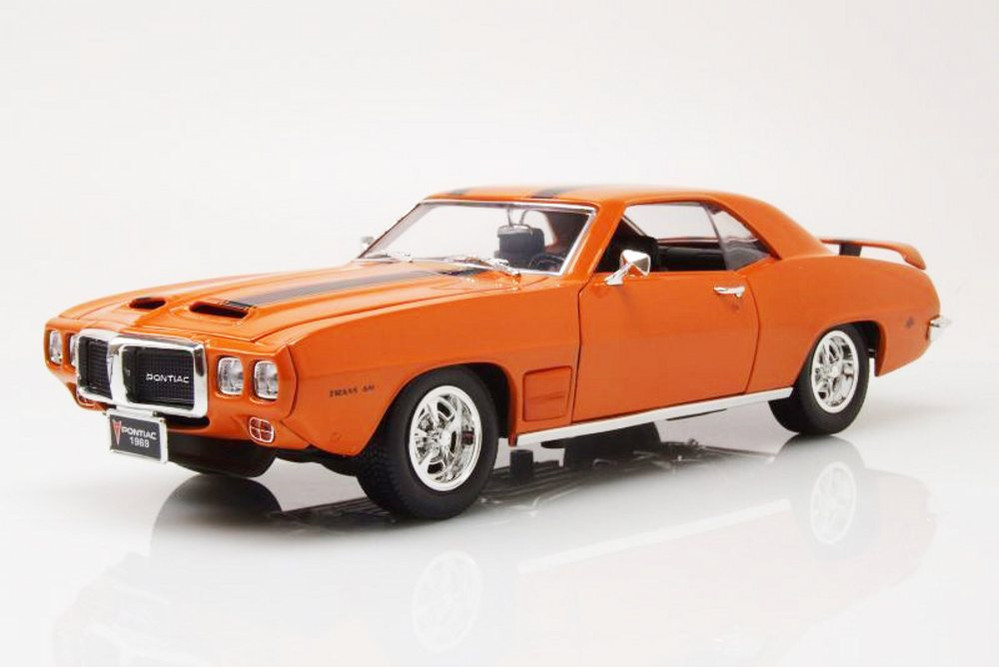 1969 Pontiac Firebird Hard Top, Orange - Lucky Road Signature