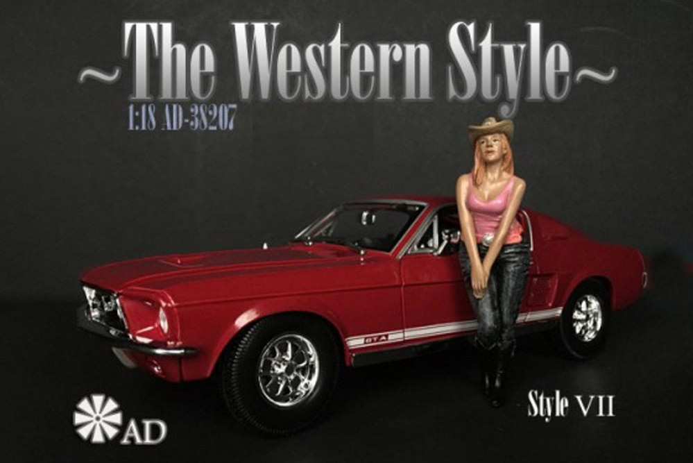 The Western Style VII, Beige and Pink - American Diorama 38207 - 1/18 Figurine - Diorama Accessory