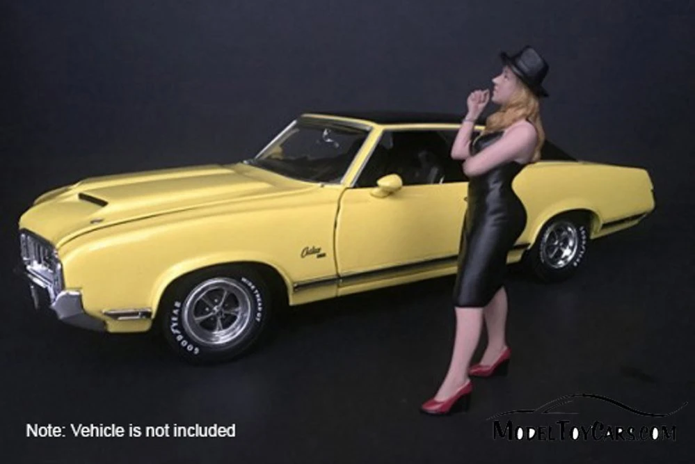 Patricia Figure, Black - American Diorama 38186 - 1/18 Scale Figurine - Diorama Accessory