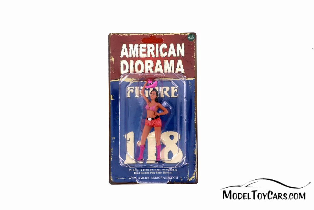 The Western Style II, Orange and Pink - American Diorama 38202 - 1/18 Figurine - Diorama Accessory