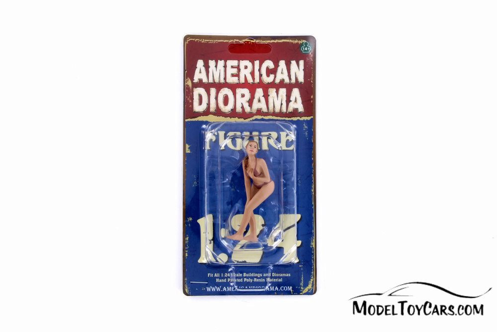 Bikini Girl May, Brown - American Diorama 38269 - 1/24 Scale Figurine - Diorama Accessory