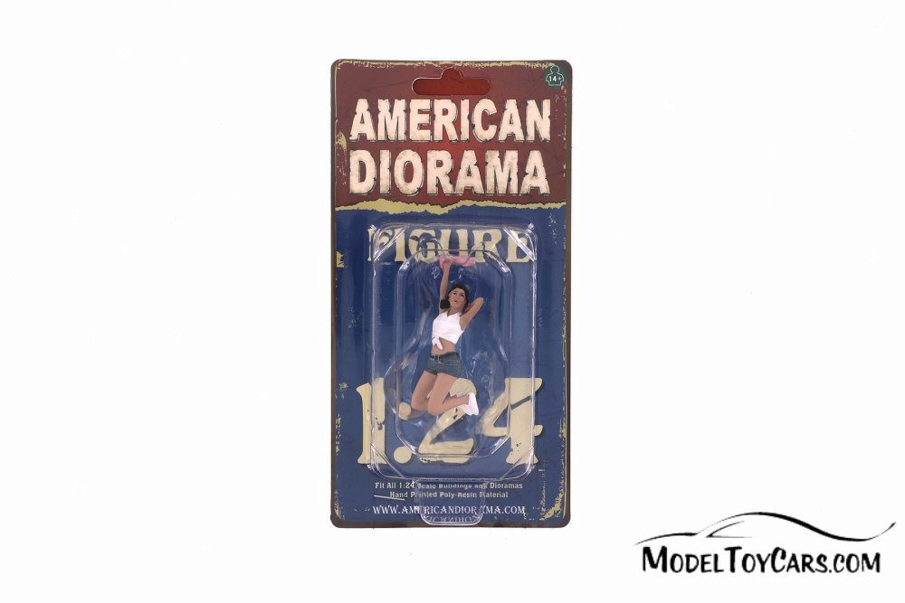 Seated Couple Series IV Figure B - American Diorama 38320 - 1/24 Figurine - Diorama Accessory