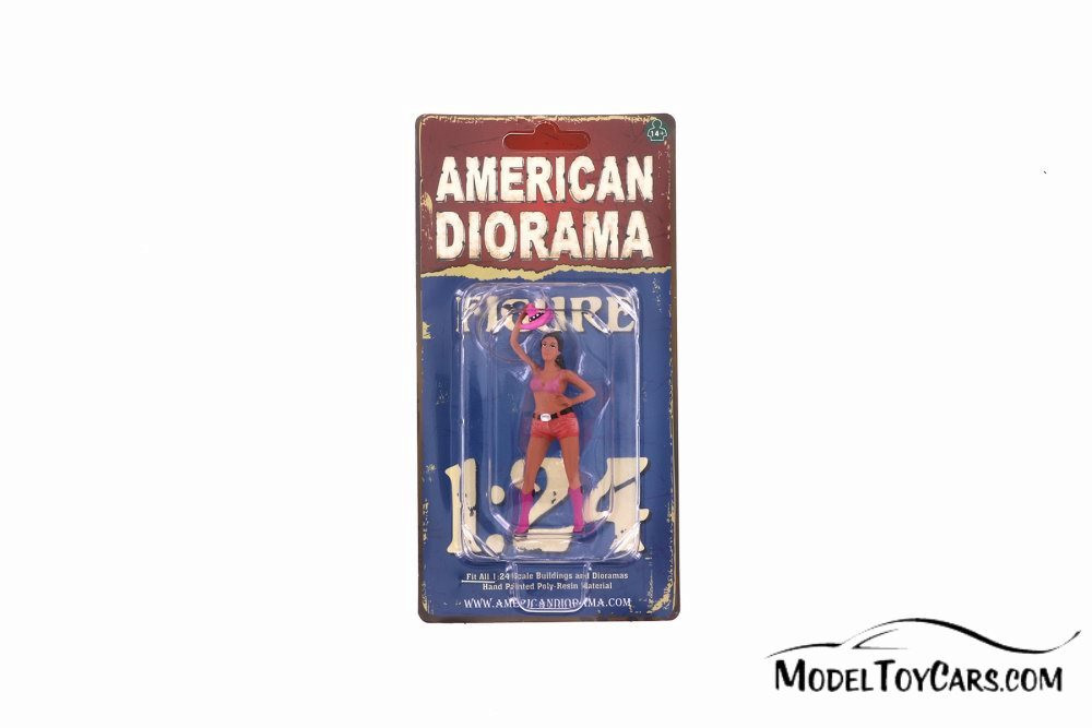 The Western Style II, Orange and Pink - American Diorama 38302 - 1/24 Figurine - Diorama Accessory
