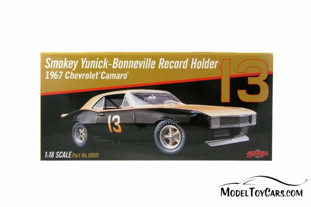 1967 Chevy Camaro Hard Top, Smokey Yunick's #13 - GMP 18901 - 1/18