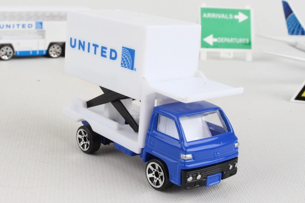 United Airlines Playset, White - Daron RT6261 - Diecast Model Toy Car