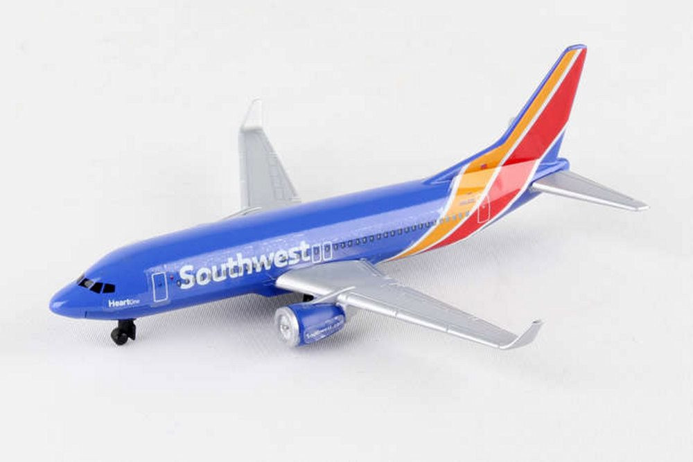 Southwest Single Plane New Livery, Blue - Daron RT8184-1 - Diecast Model Airplane Replica