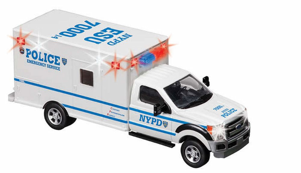 NYPD ESU Emergency Service Unit, White - Daron NY71599 -1/48 Scale Model Toy Car