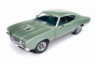 1970 Buick GS 455 Hard Top, Green - Auto World AMM1149 - 1/18 scale Diecast Model Toy Car