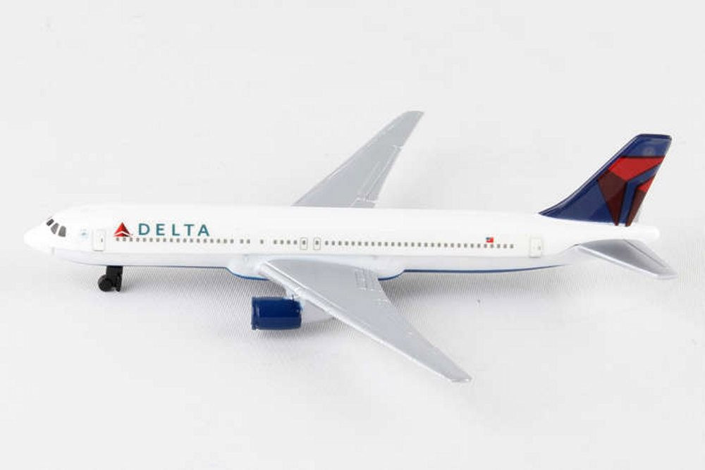 Delta Single Plane, White - Daron RT4994 - Diecast Model Airplane