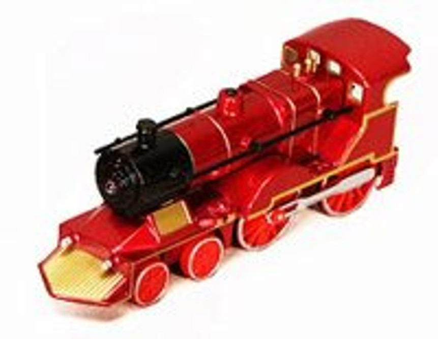 Classic Pullback Train w/ Lights and Sounds, Red - 675SL - Model Toy Car