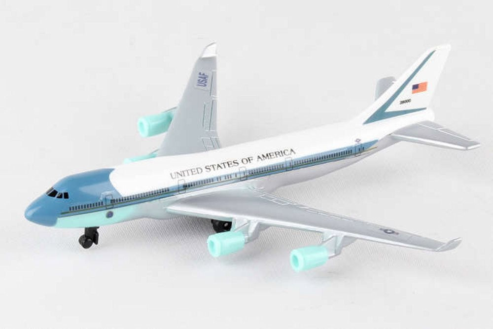 Air Force One Single Plane, White - Daron RT5734 - Diecast Model Airplane Replica