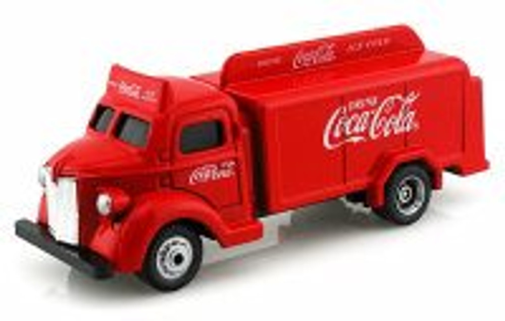 1947 Bottle Truck, Red - Motor City Coca-Cola 440537 - 1/87 scale Diecast Model Toy Cars