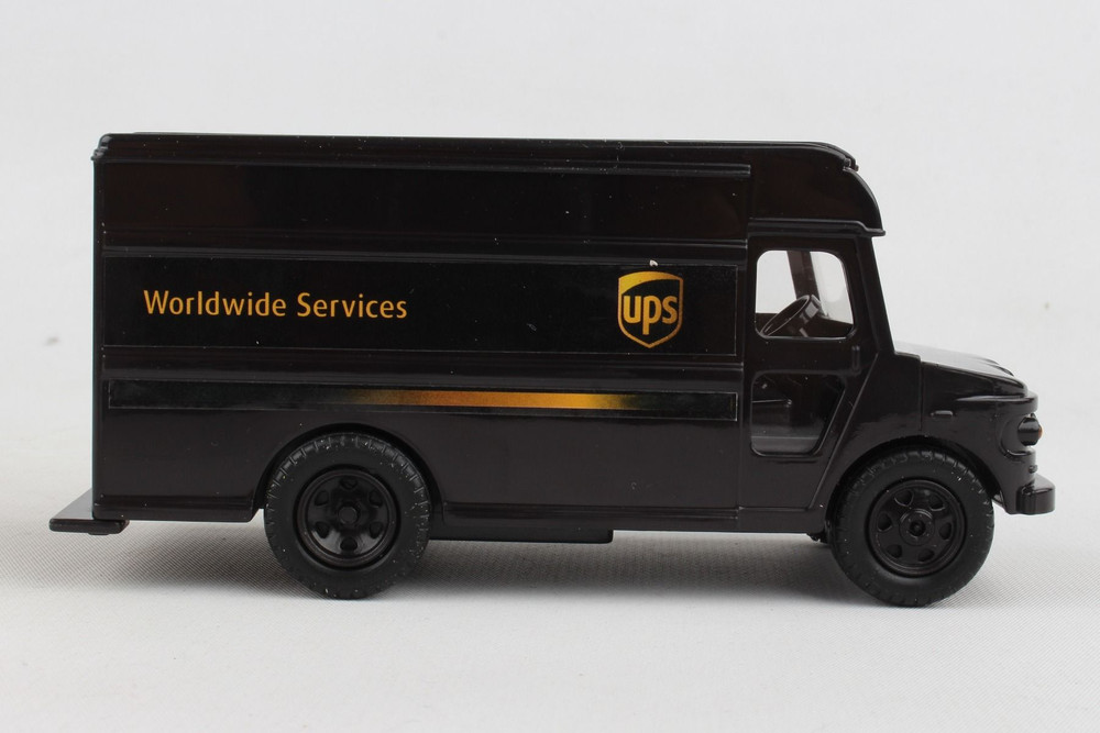 UPS Pullback Package Car, Brown - Daron RT4349 - Diecast Model Toy Car