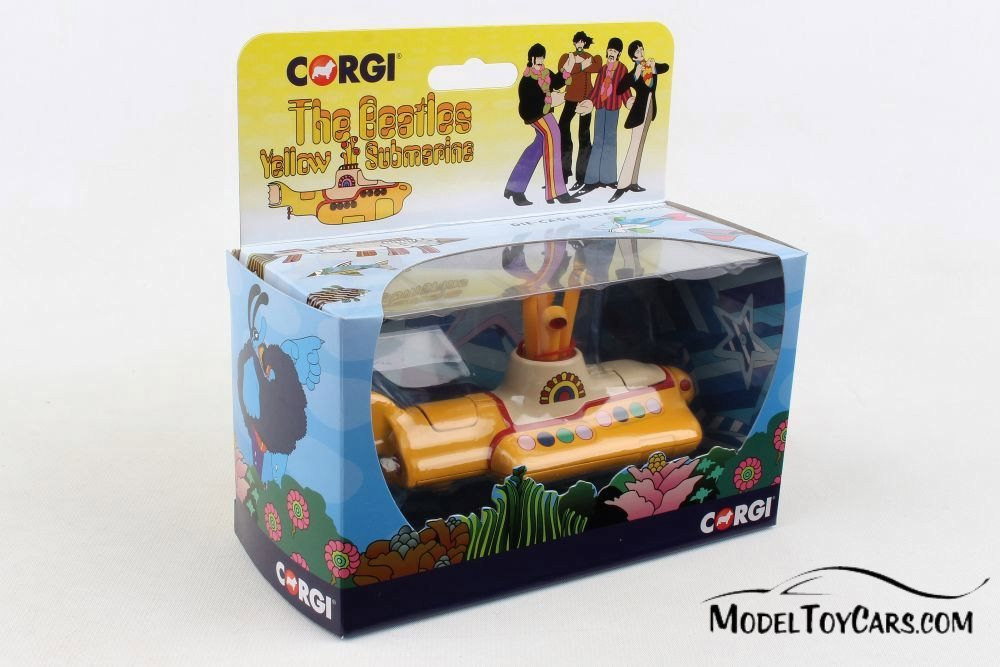 The Beatles Yellow Submarine, Yellow - Corgi CG05401 - Diecast Model Toy Car