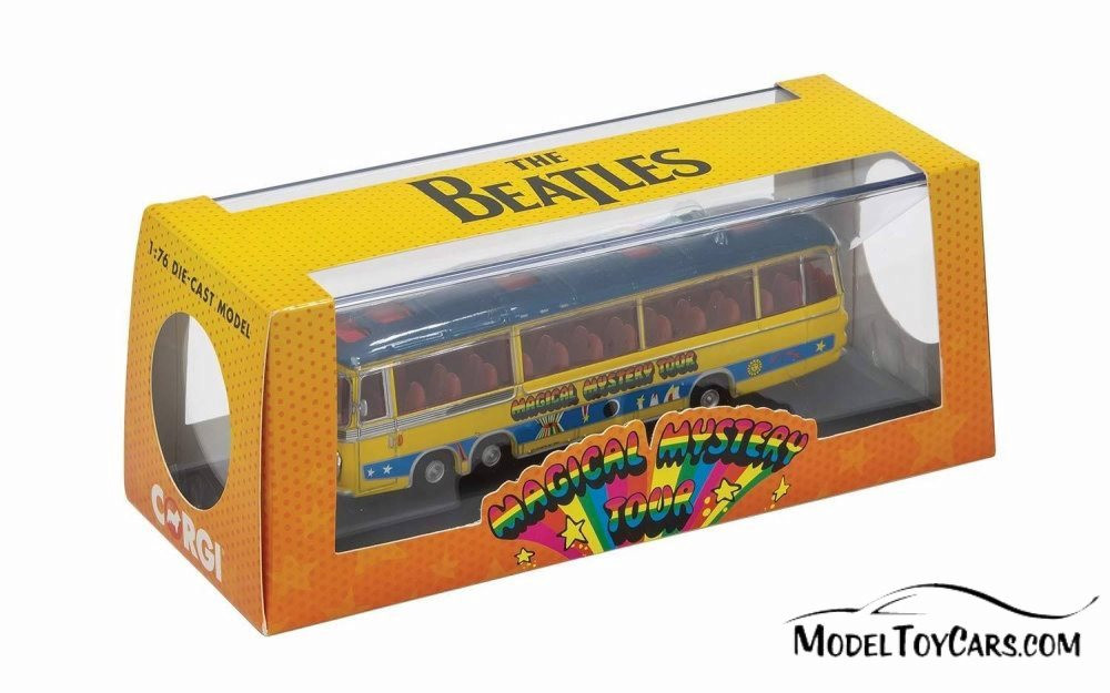 The Beatles Magical Mystery Tour Bus, Yellow - Corgi CG42418 - 1