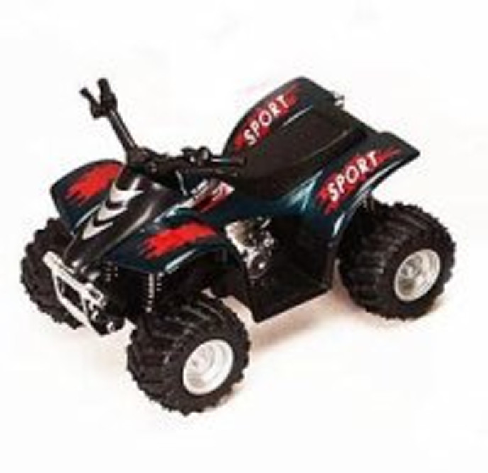 Smart ATV, Green - Kinsmart 3506D - 3.5&quot; Diecast Model Toy Car (Brand New, but NOT IN BOX)