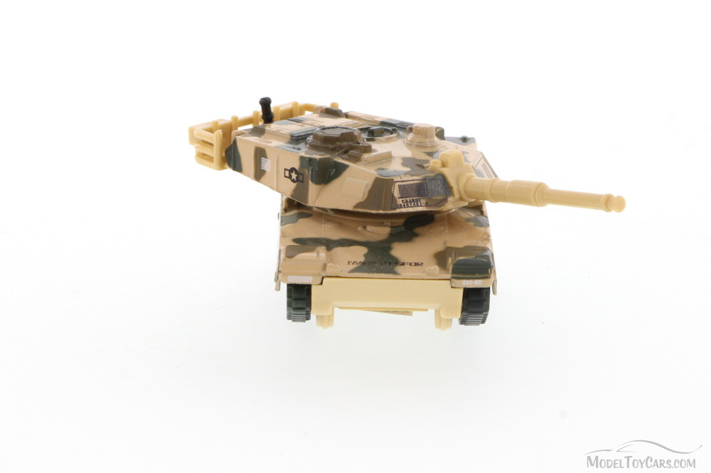 Super Tank Team M1 Abrams, Desert Tan Camouflage -  8882/3D - 6.5 Inch Scale Diecast Model Replica
