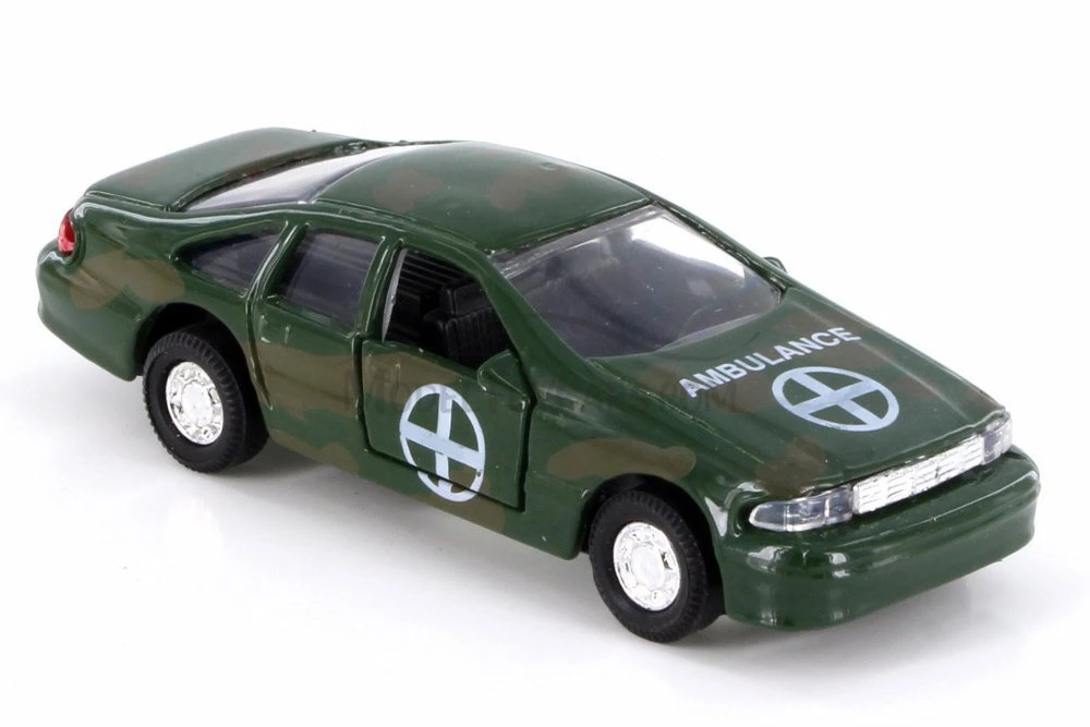 Military Medical Sedan, Army Green - Showcasts 9761MD - Diecast Model Toy Car (1 car, no box)