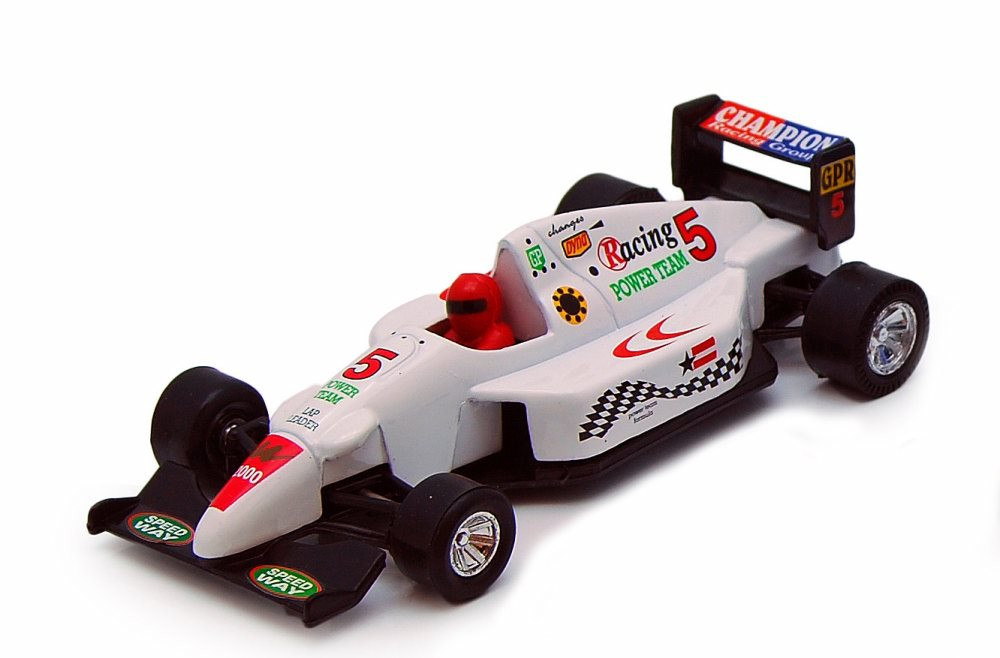 Sports Racer, White - Showcasts 9971D - 5 Inch Scale Diecast Model Replica (1 car, no box)