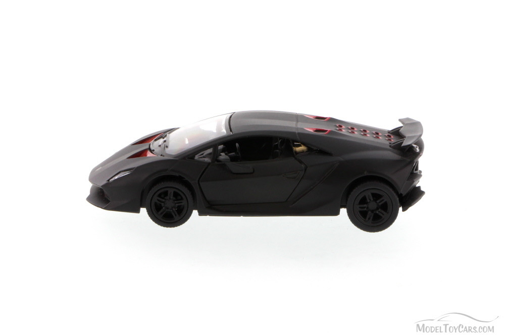 Lamborghini Sesto Elemento Hard Top, Black - Kinsmart 5359D - 1/38 Scale Diecast Model Replica