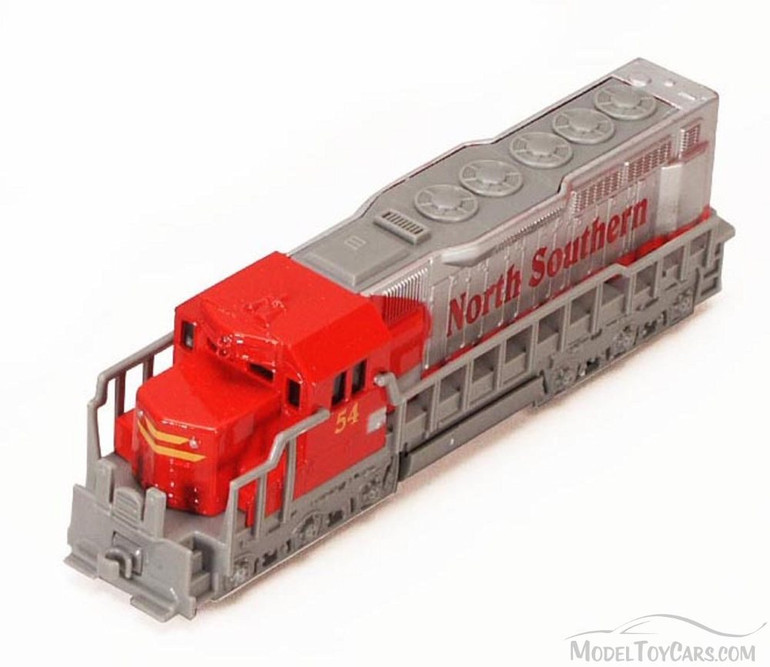 Freight Locomotive, Red - Showcasts 9934D - 6.75 Inch Scale Diecast Model Replica