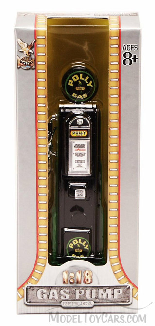 Digital Gas Pump Polly Gas, Black - Yatming 98781 - 1/18 scale diecast model