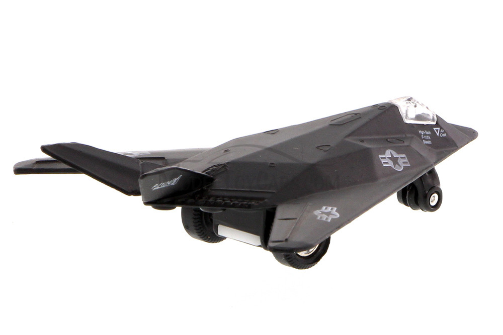 Super Flighters - F-117 Stealth Attack Plane - Showcasts 9860D - 4.75 Inch Diecast Model Replica
