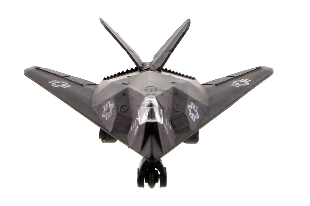 Super Flighters - F-117 Stealth Attack Plane - Showcasts 9860D - 4.75 Inch Diecast Model Replica