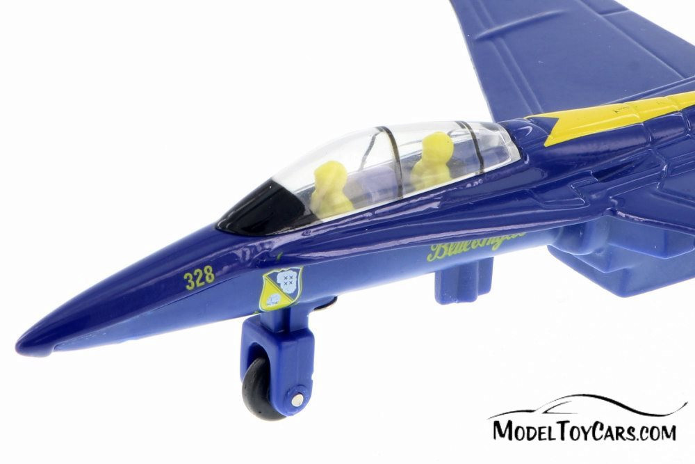 U.S Navy F-18, Hornet Blue Angels - Playmaker 51300 - Diecast Model Toy Car