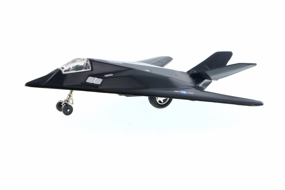 F-117 Nighthawk Pullback Plane, Black - Daron PMT51285 - Diecast