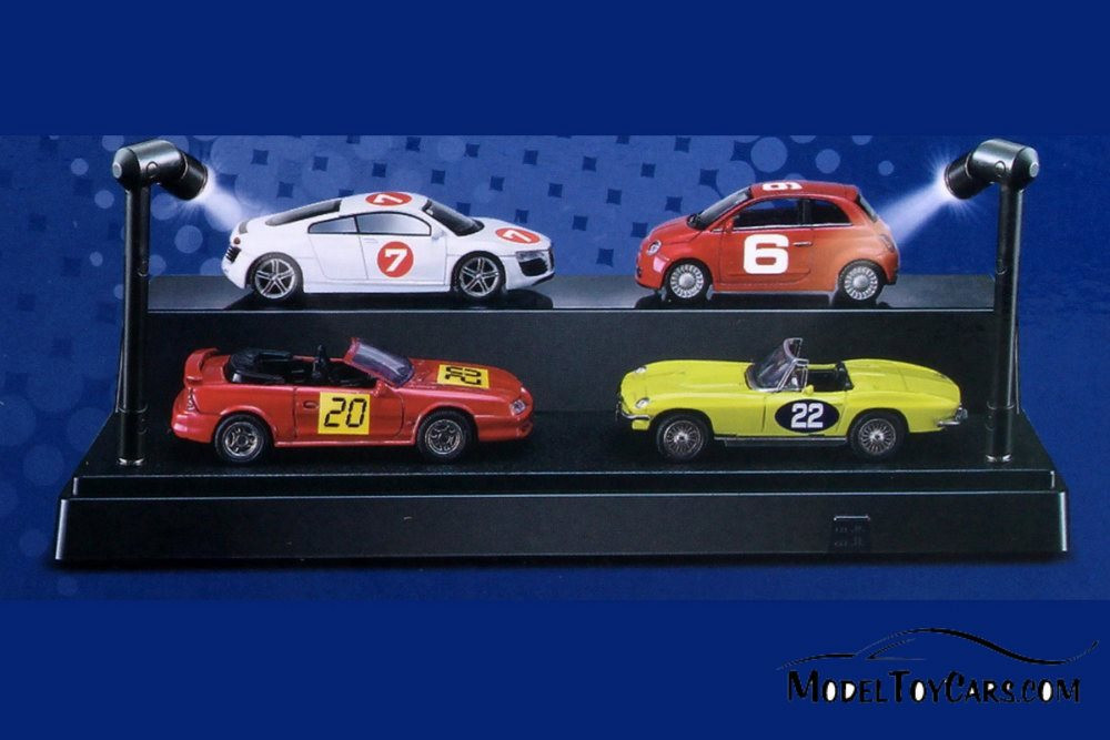 Acrylic LED Display Case With removable riser-9902W - 1/24 Scale ...