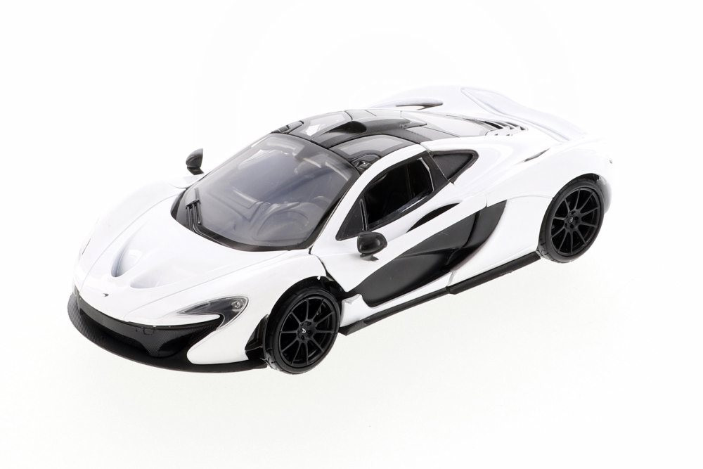 McLaren P1, White - Showcasts 79325/26D - 1/24 scale Diecast Model Toy Car