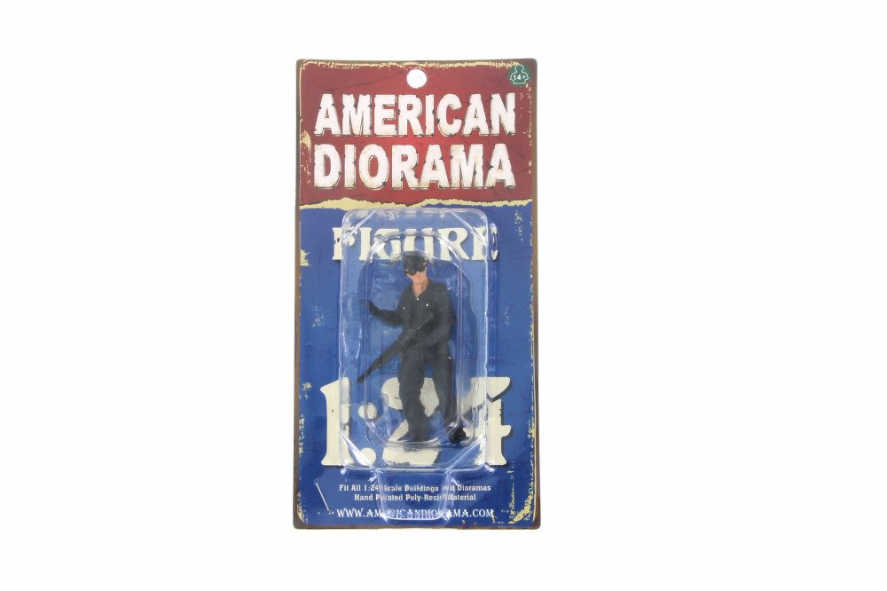 SWAT Team Flash Figurine, American Diorama 77469 - 1/24 Scale Figurine Hobby Accessory