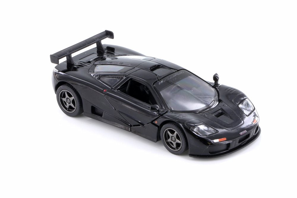 1995 McLaren F1 GTR Hardtop, Black - Kinsmart 5411D - 1/36 scale