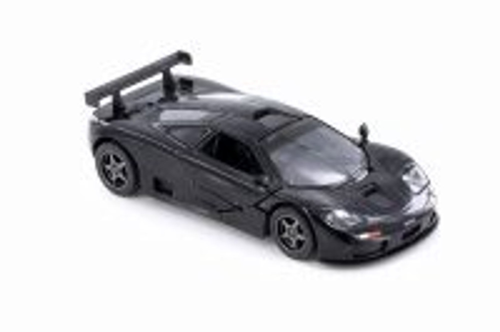 1995 McLaren P1 GTR Hardtop, Black - Kinsmart 5411D - 1/36 scale Diecast Model Toy Car