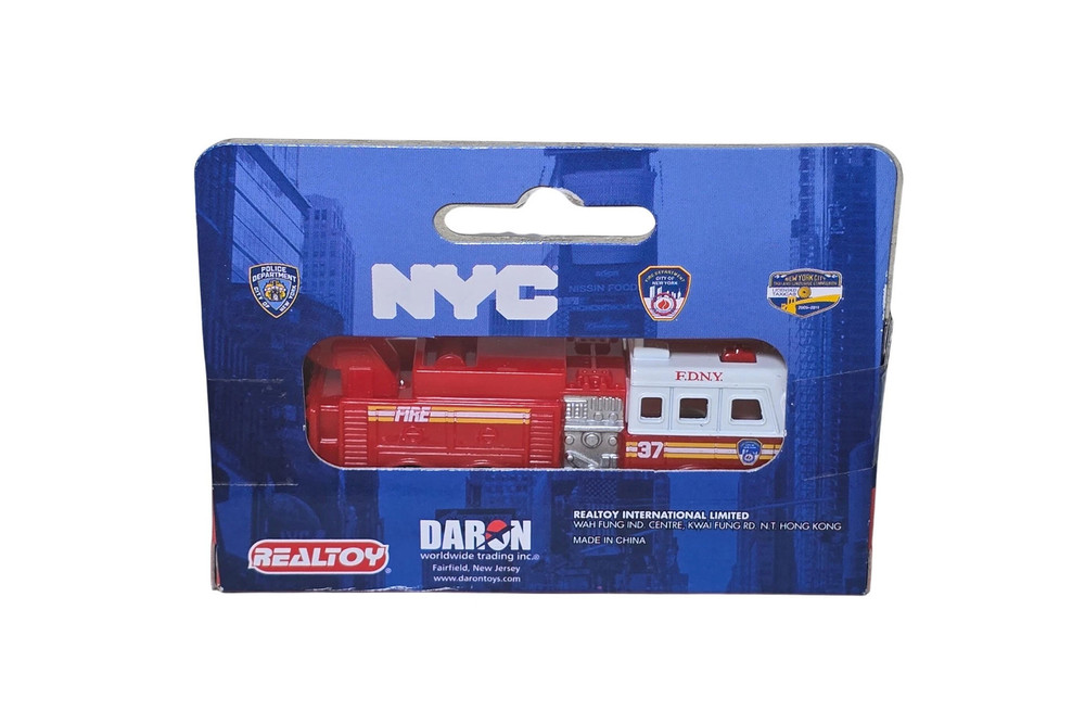 FDNY Firetruck, Red - Daron RT8953F - Diecast Model Toy Car