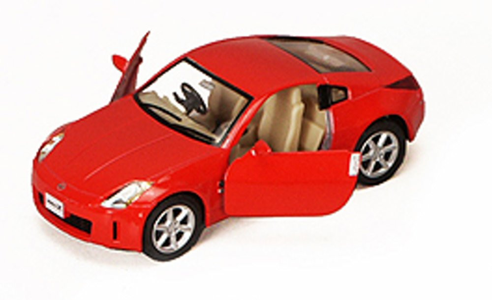 Nissan Fairlady 350Z, Red - Kinsmart 5061D - 1/34 scale Diecast