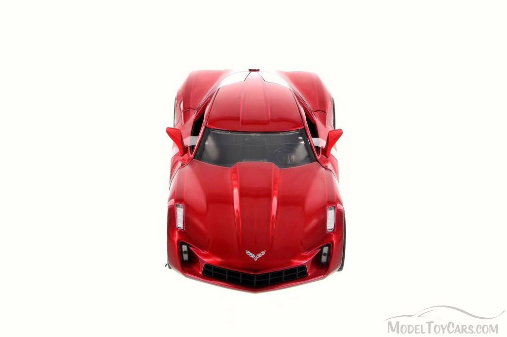 2009 Corvette Stingray diecast model car 1:24 scale die cast by