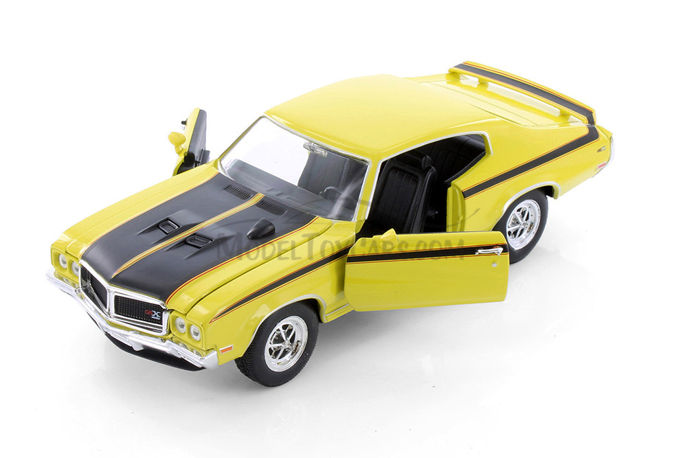Welly 1970 Buick GSX (Four Color Bundle) - 1/24 Scale Diecast Model Cars
