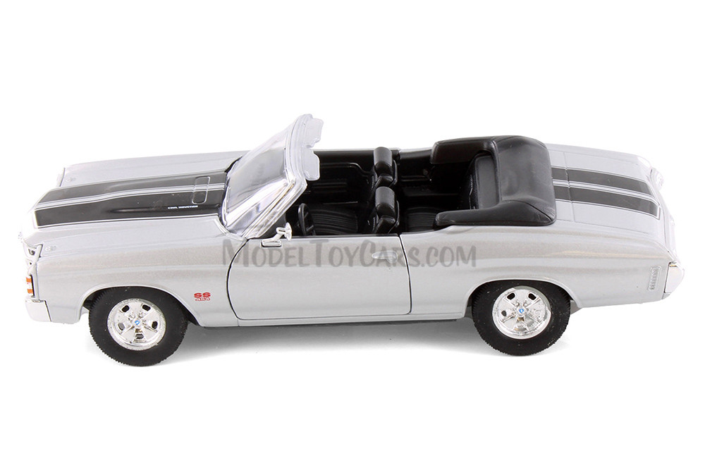 Welly 1971 Chevy Chevelle SS454 Convertible (Four Color Bundle) - 1/24 Scale Diecast Model Cars
