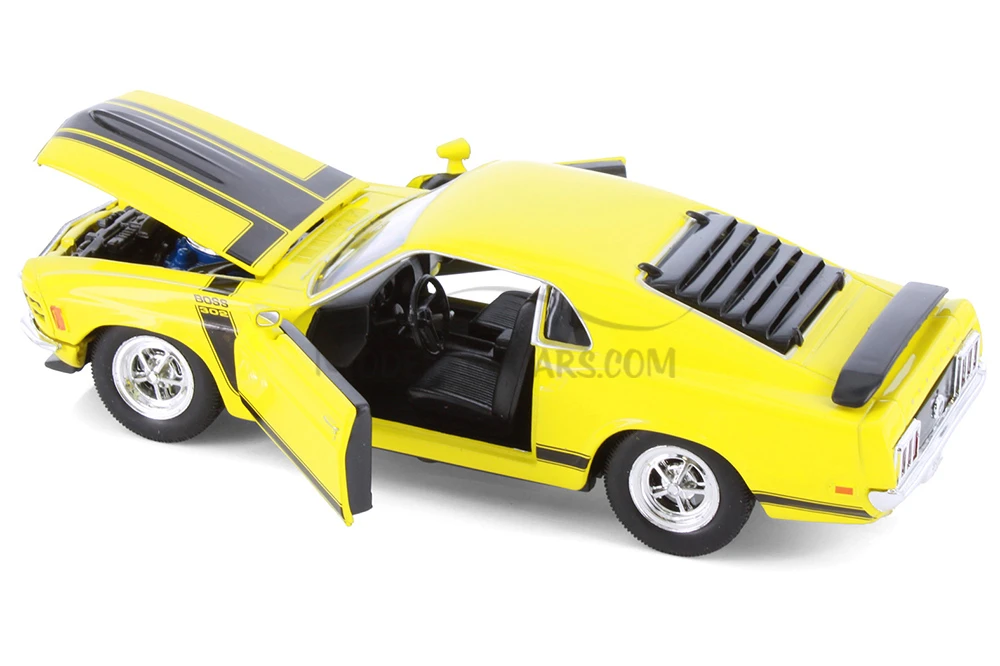 Showcasts® 1970 Ford Mustang (Four Color Bundle) - 1/24 Scale Diecast Model Cars